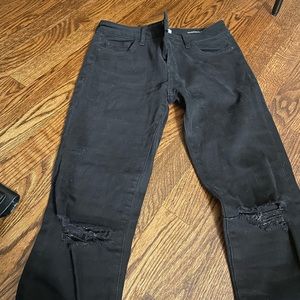 Dl 1961 Margaux ankle jeans - black